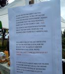Hill Top Moss Sell Off Protest Salford 